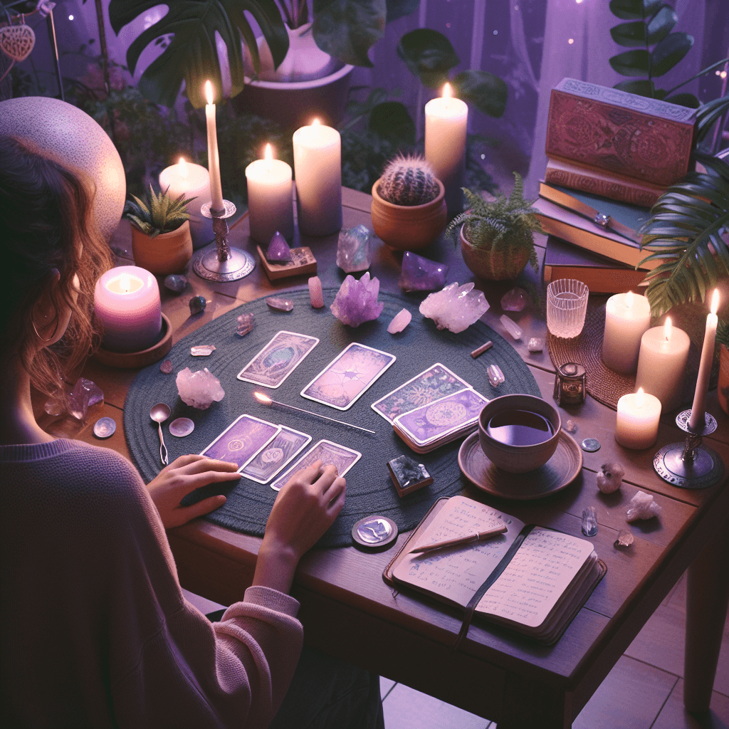 Tarot Diário para o Desenvolvimento Pessoal: Um Guia para Criar Hábitos de Reflexão